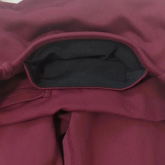 Fabletics Define PowerHold® Mid-Rise Legging, Color Black Cherry Size XXS - Picture 9 of 14